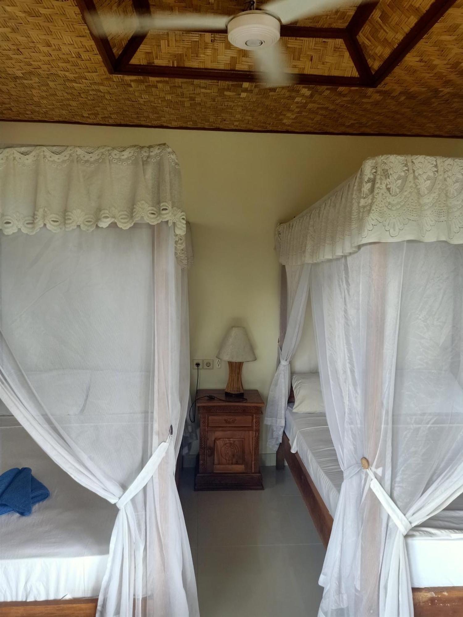 Appartamento Bamboo Bali Amed Camera foto