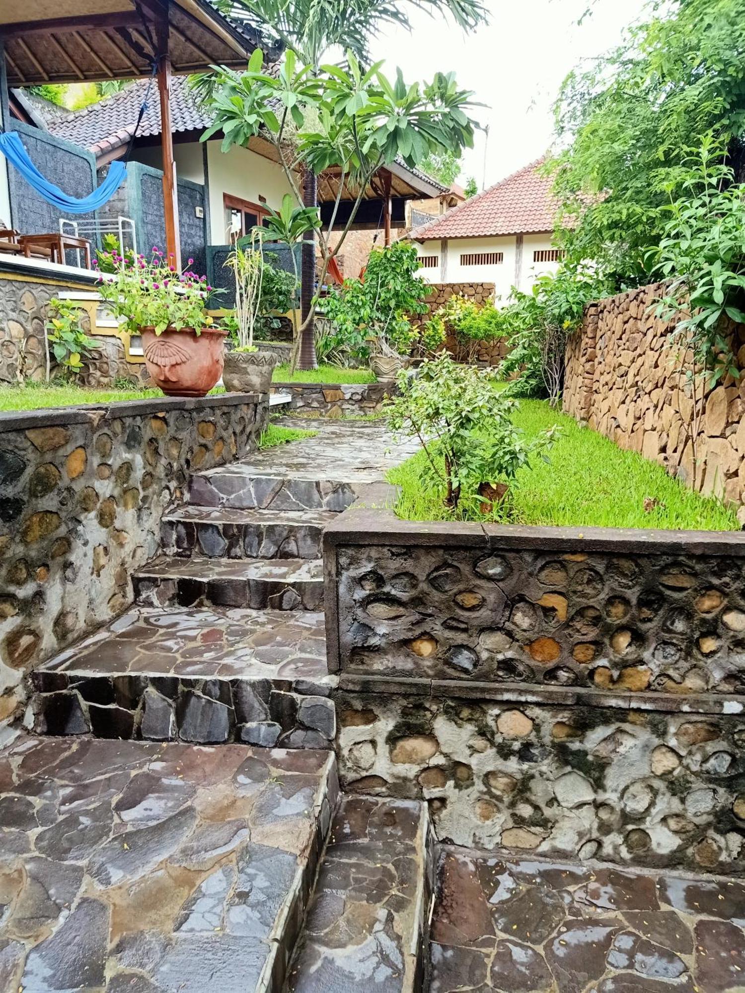 Appartamento Bamboo Bali Amed Camera foto